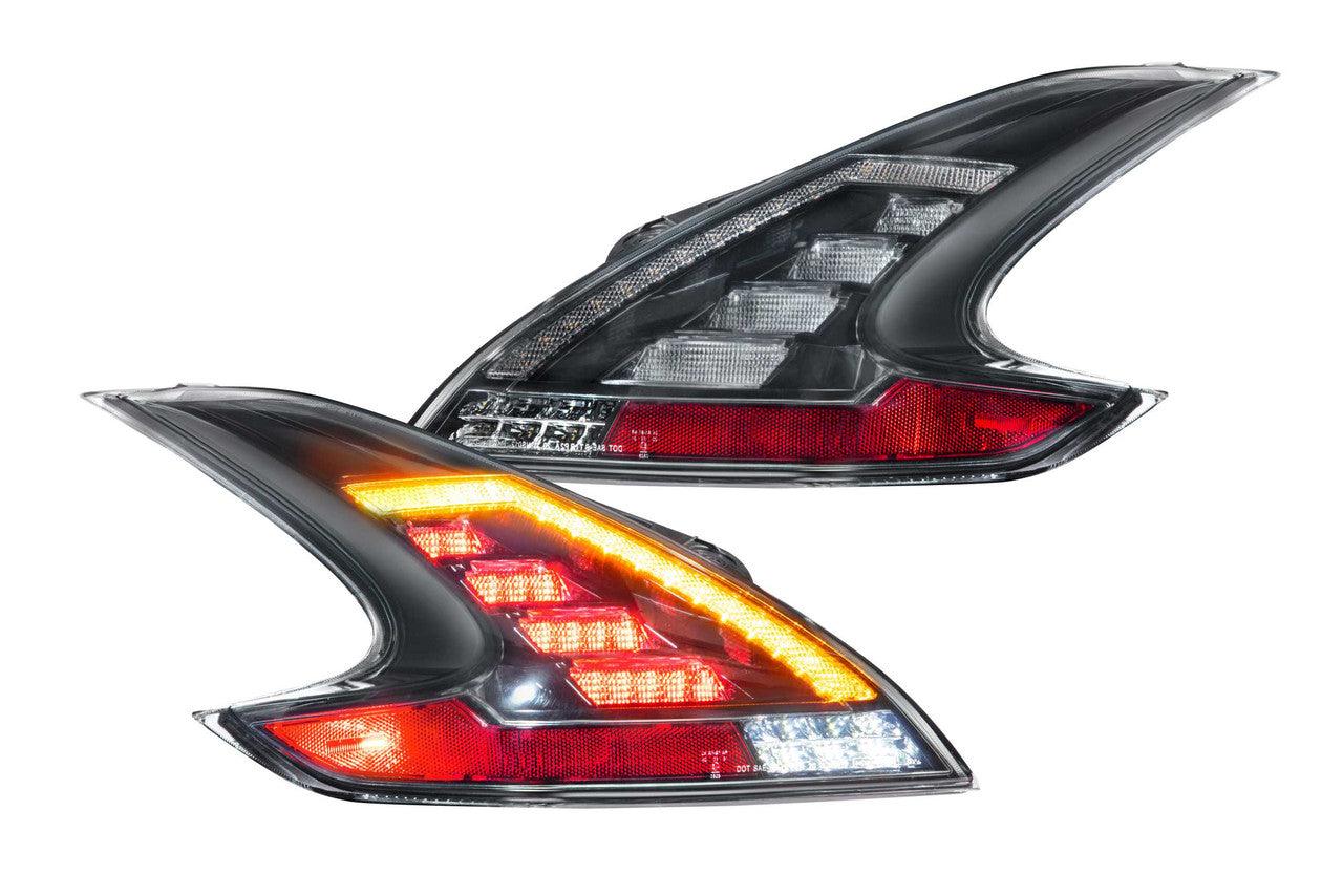 Morimoto XB LED Tails: Nissan 370Z (09-20) (Pair - Smoked) - Apollo Off-Road