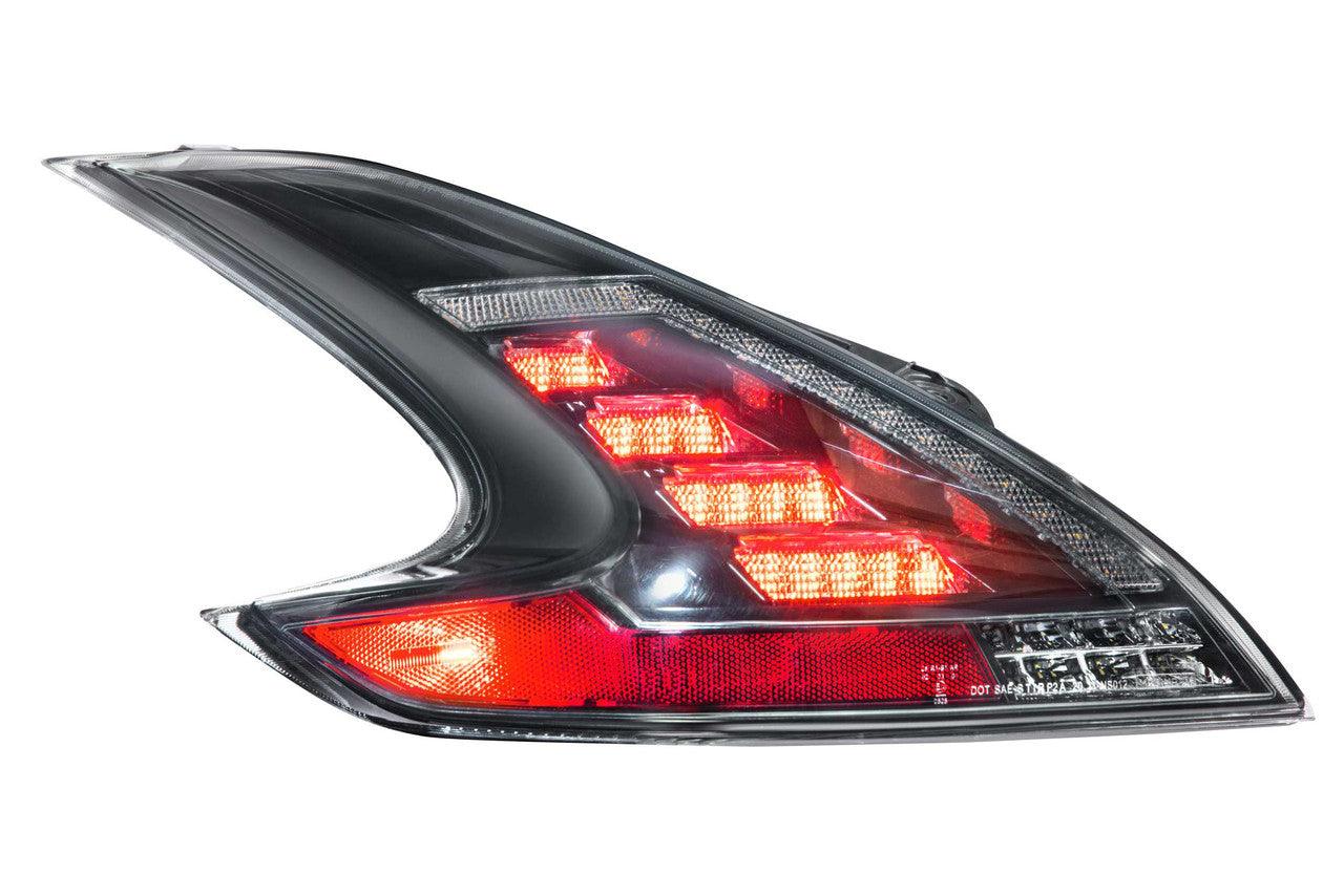 Morimoto XB LED Tails: Nissan 370Z (09-20) (Pair - Smoked) - Apollo Off-Road