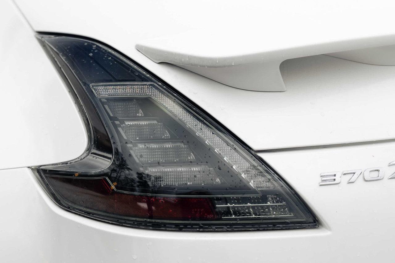 Morimoto XB LED Tails: Nissan 370Z (09-20) (Pair - Smoked) - Apollo Off-Road