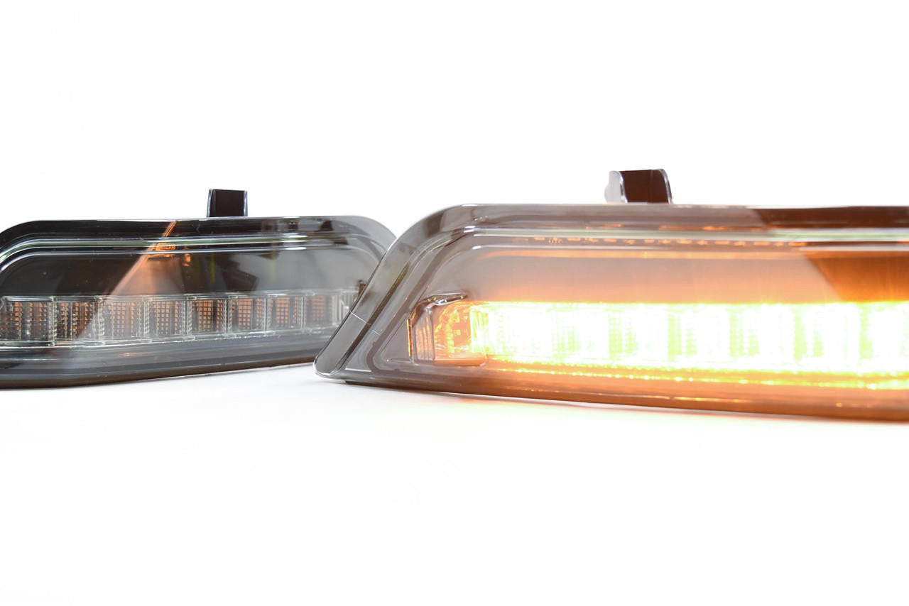 Morimoto XB LED Turns: Ford Mustang (15-17) (Pair - Smoked) - Apollo Off-Road