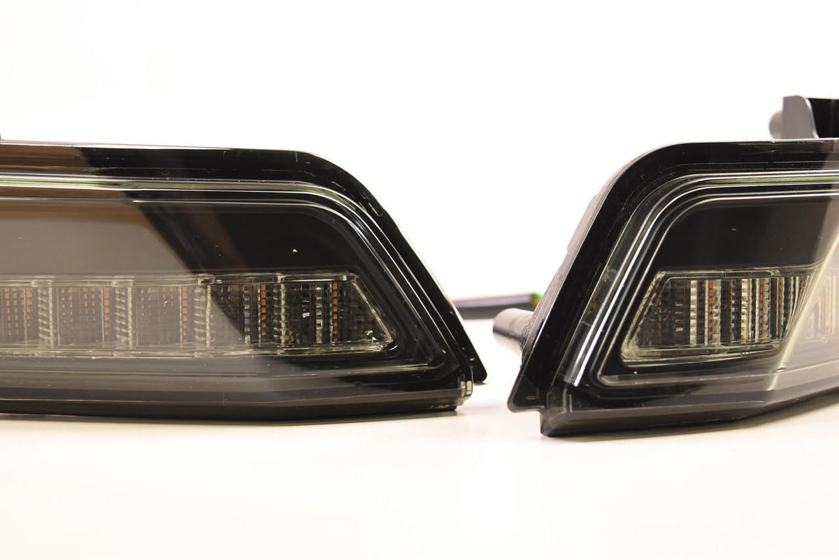 Morimoto XB LED Turns: Ford Mustang (15-17) (Pair - Smoked) - Apollo Off-Road