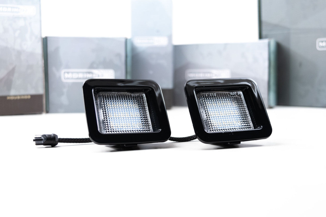 Morimoto XB License Plate Lights: Ford F150 (15-20 - Pair) - Apollo Off-Road