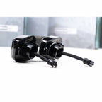 Morimoto XB License Plate Lights: Frontier-Titan-Xterra (07+ - Pair - w-Red) - Apollo Off-Road