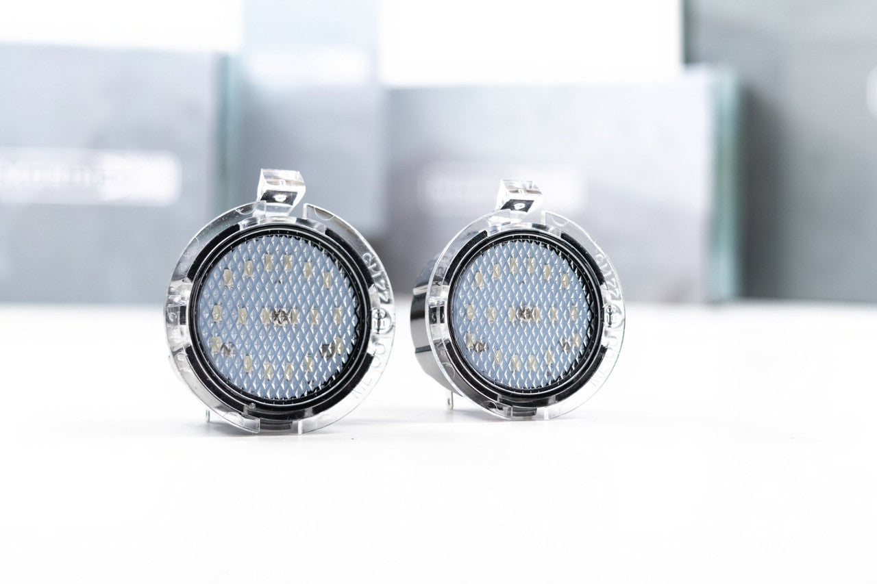 Morimoto XB Mirror Puddle Lights: Toyota Sequoia (08-20 - Pair) - Apollo Off-Road