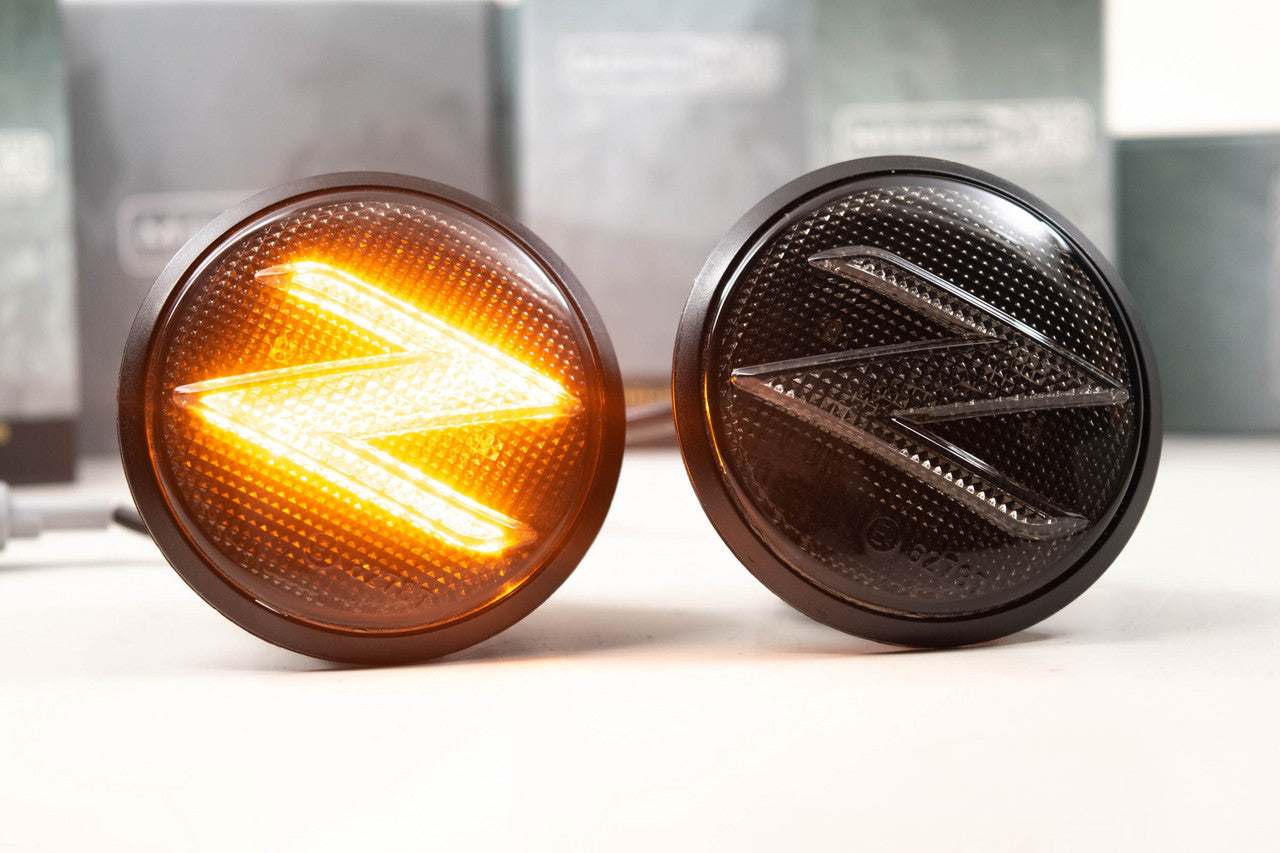 Morimoto XB Side Markers: Nissan 370Z (Pair) - Apollo Off-Road