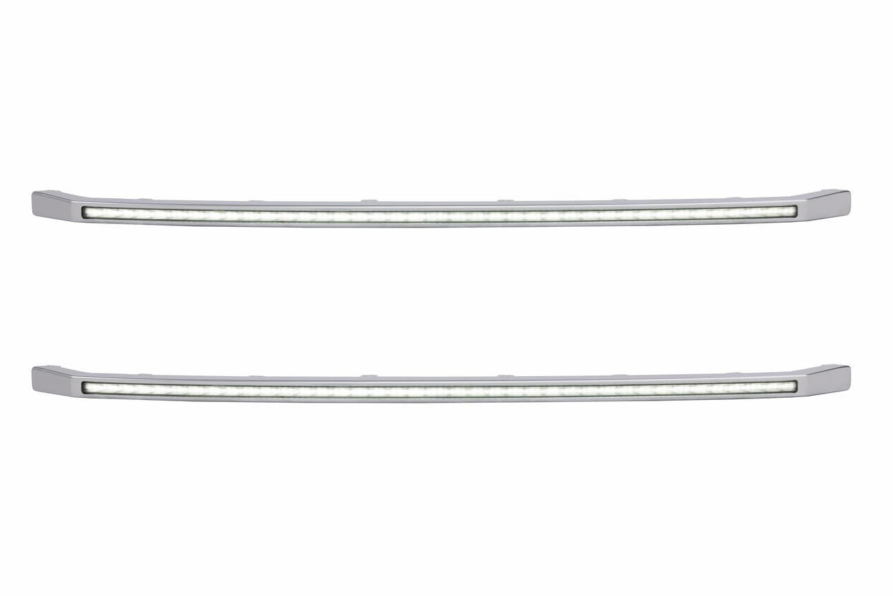 Morimoto XBG LED DRL Grille Inserts: Ford Super Duty Platinum (20-22) - Apollo Off-Road
