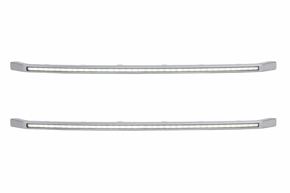 Morimoto XBG LED DRL Grille Inserts: Ford Super Duty Platinum (20-22) - Apollo Off-Road