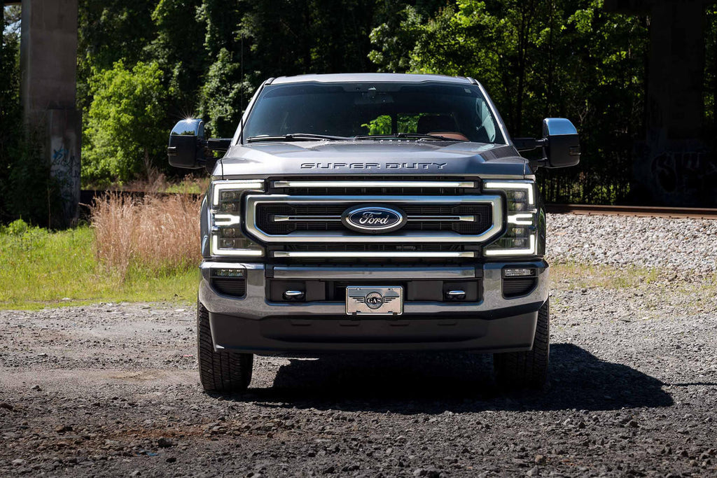 Morimoto XBG LED DRL Grille Inserts: Ford Super Duty Platinum (20-22) - Apollo Off-Road