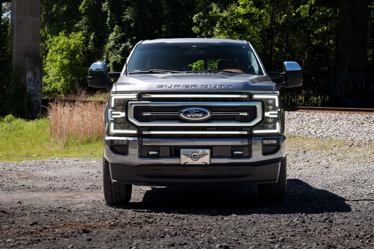Morimoto XBG LED DRL Grille Inserts: Ford Super Duty Platinum (20-22) - Apollo Off-Road