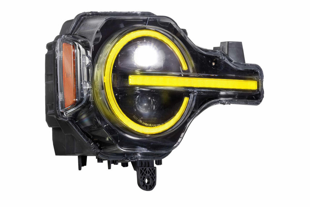 Morimoto XRGB LED Headlights: Ford Bronco (21+) (Pair - RGB DRL) - Apollo Off-Road