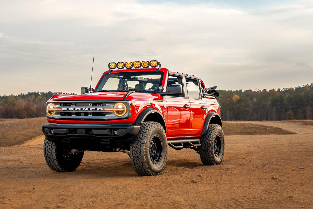 Morimoto XRGB LED Headlights: Ford Bronco (21+) (Pair - RGB DRL) - Apollo Off-Road