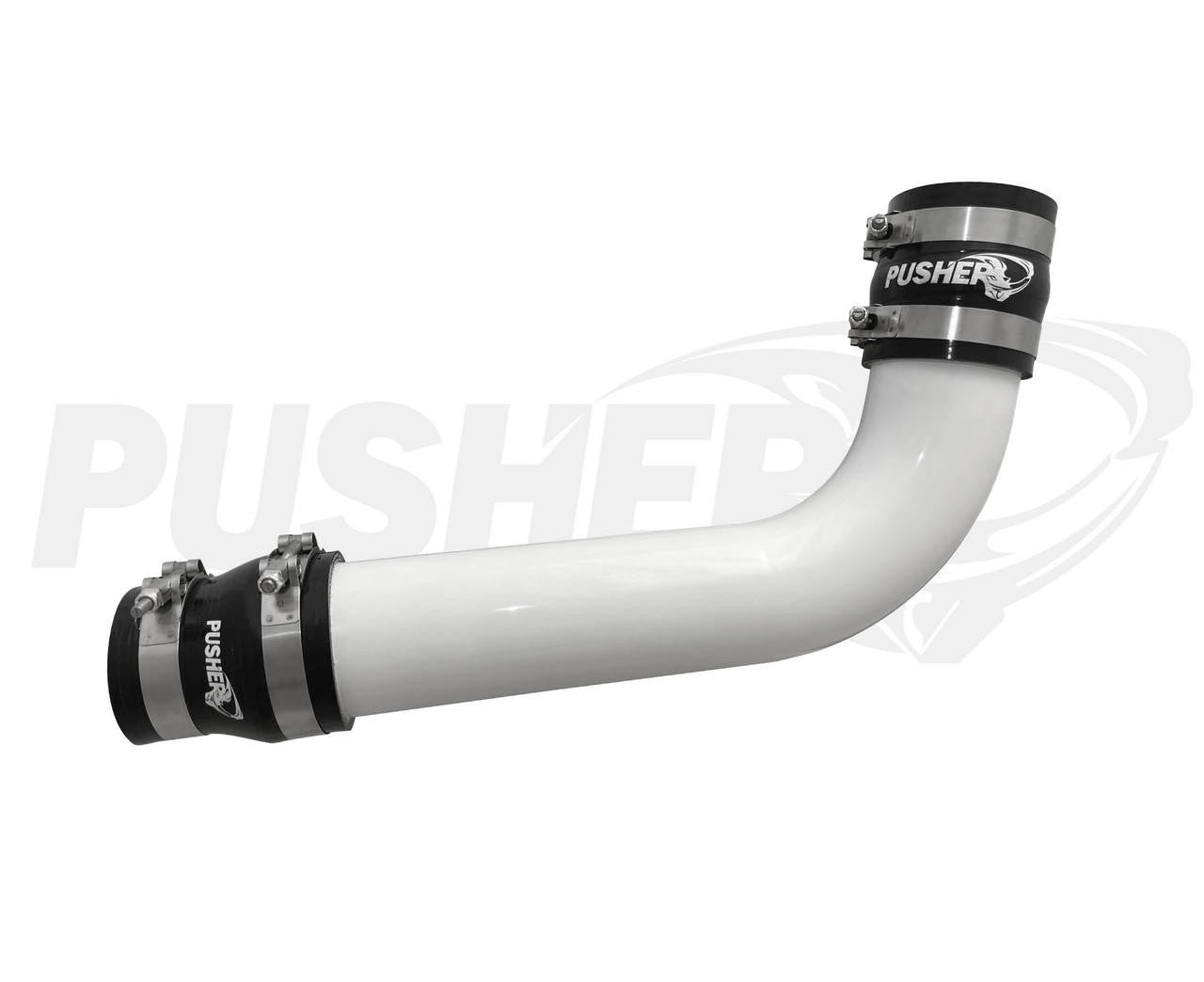 Pusher 3.5" MEGA Driver-side Intercooler Tube 2010-2012 Dodge Cummins - Apollo Off-Road