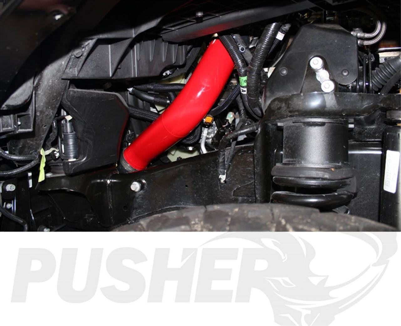 Pusher 3.5" MEGA Driver-Side Intercooler Tube 2013-2018 Ram Cummins - Apollo Off-Road