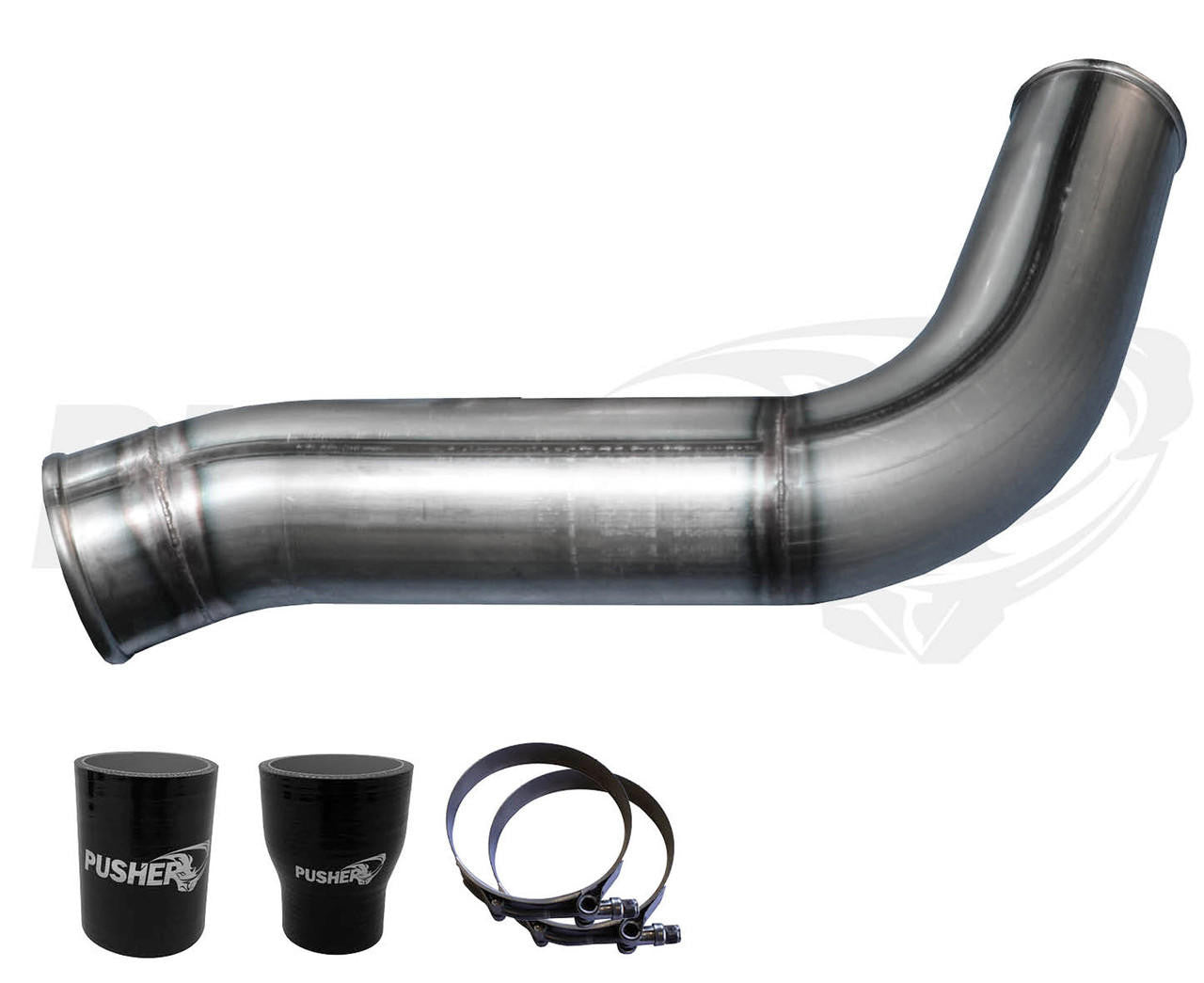 Pusher 3.5" MEGA Driver-Side Intercooler Tube 2013-2018 Ram Cummins - Apollo Off-Road