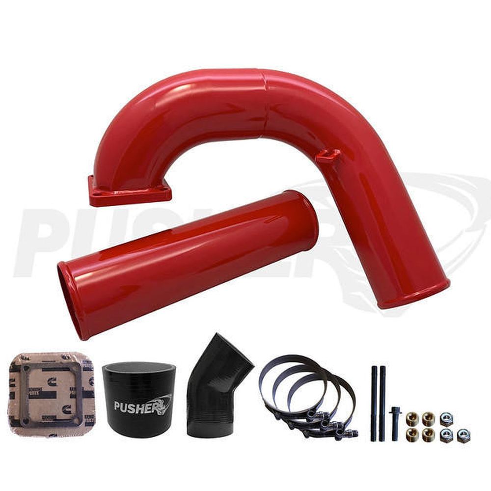 Pusher 3.5" MEGA Intake System 1994-1996 Dodge Cummins 12v - Apollo Off-Road