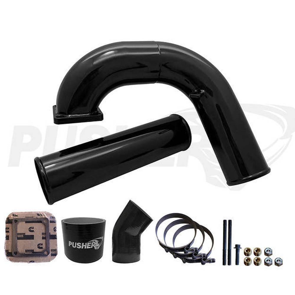Pusher 3.5" MEGA Intake System 1994-1996 Dodge Cummins 12v - Apollo Off-Road