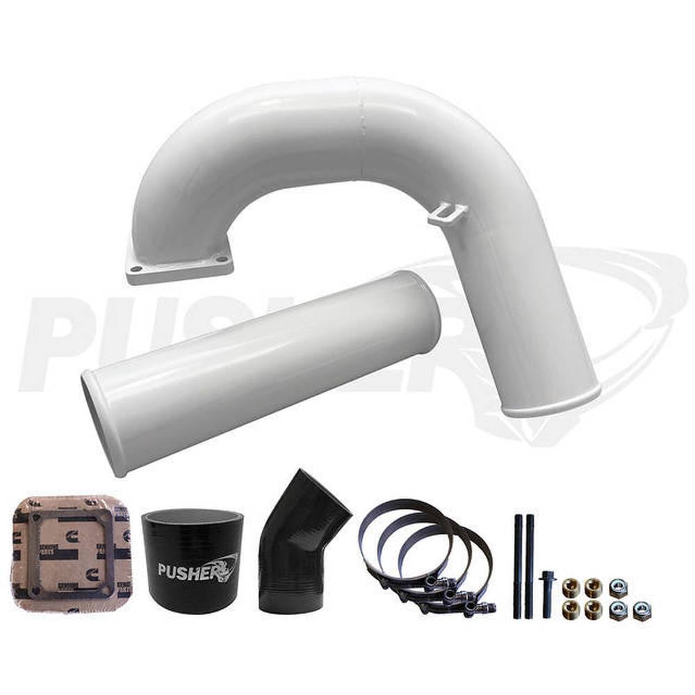 Pusher 3.5" MEGA Intake System 1994-1996 Dodge Cummins 12v - Apollo Off-Road