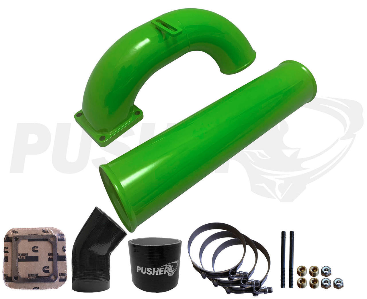 Pusher 3.5" MEGA Intake System 1998.5-2002 Dodge Cummins - Apollo Off-Road