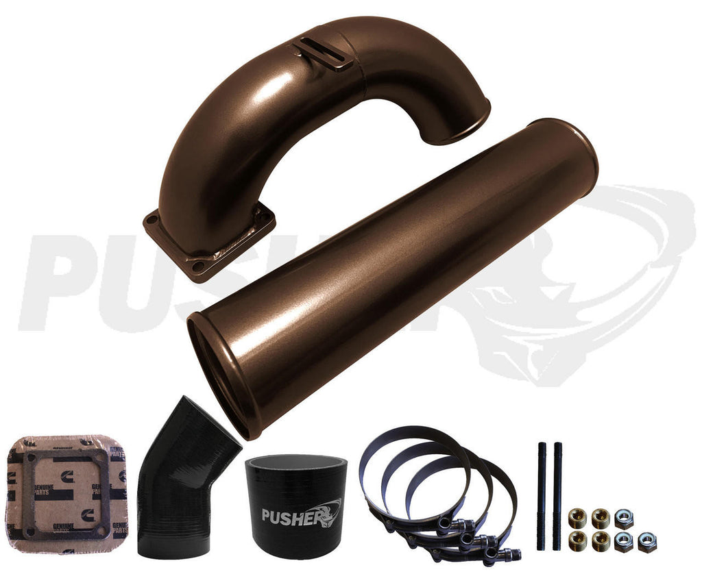 Pusher 3.5" MEGA Intake System 1998.5-2002 Dodge Cummins - Apollo Off-Road
