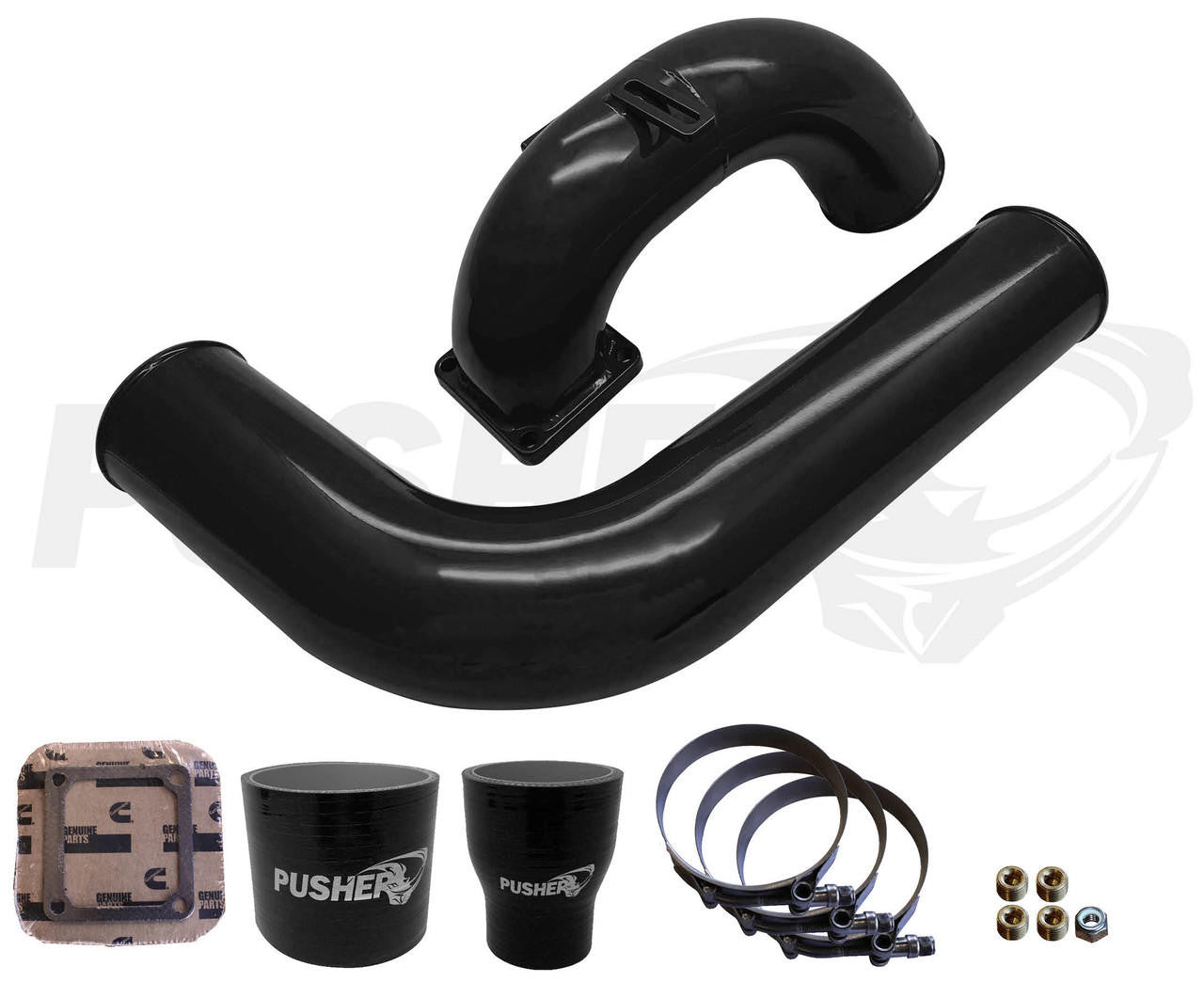 Pusher 3.5" MEGA Intake System 2003-2007 Dodge 5.9L Cummins - Apollo Off-Road