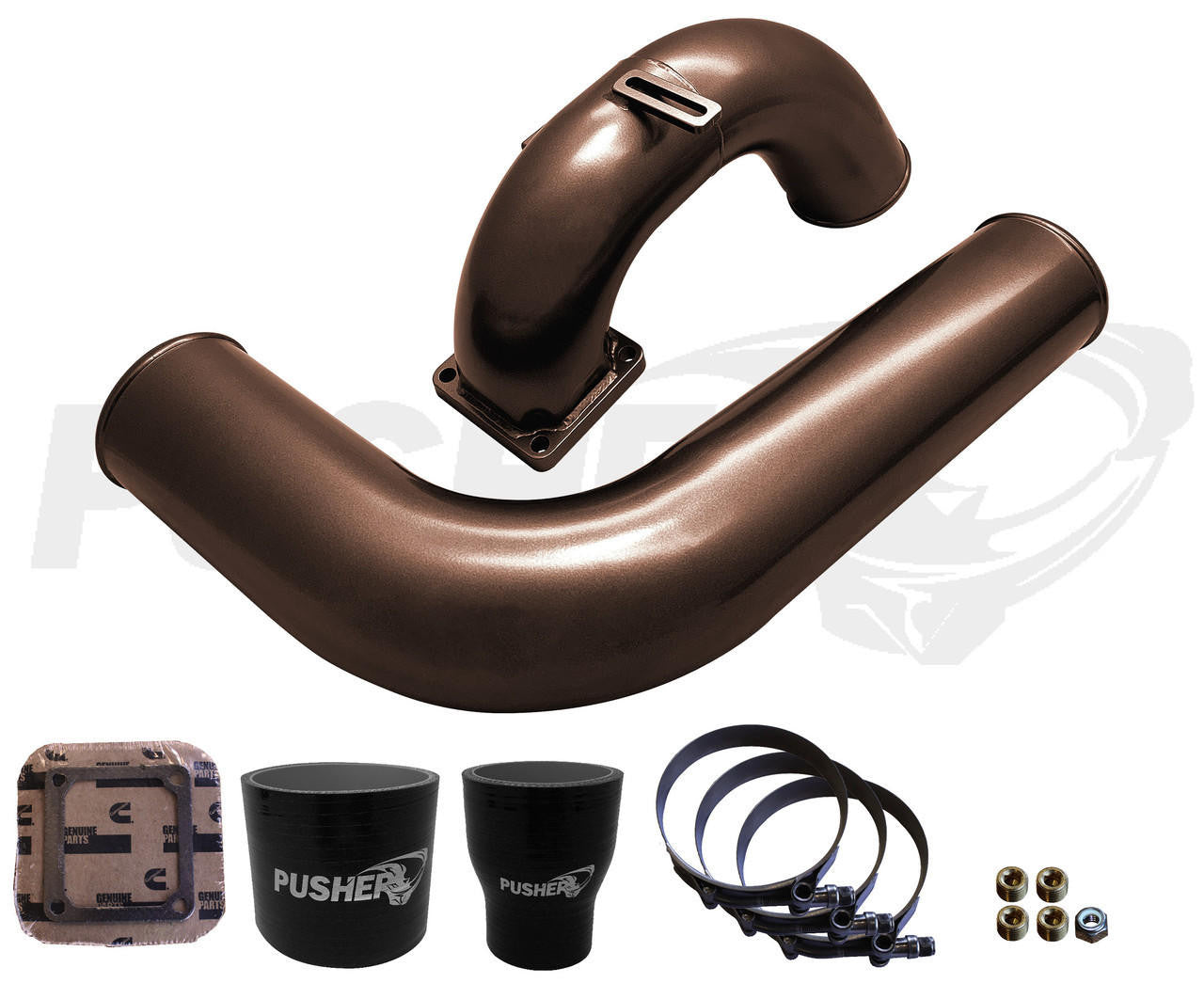 Pusher 3.5" MEGA Intake System 2003-2007 Dodge 5.9L Cummins - Apollo Off-Road