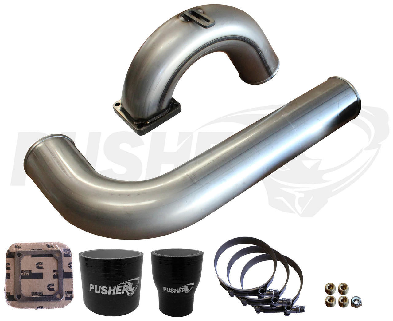 Pusher 3.5" MEGA Intake System 2003-2007 Dodge 5.9L Cummins - Apollo Off-Road