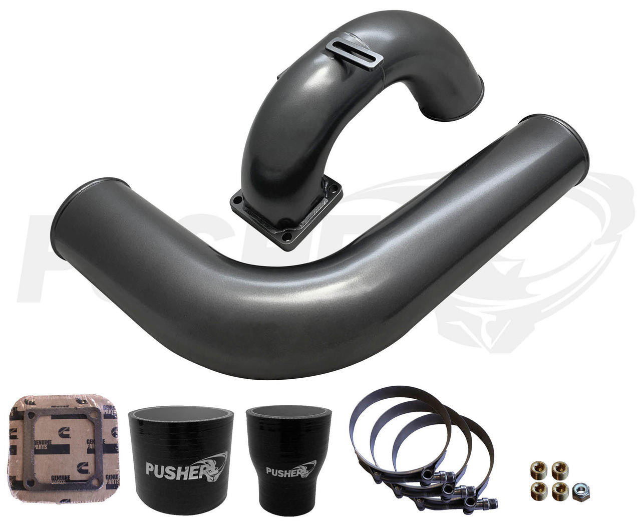 Pusher 3.5" MEGA Intake System 2003-2007 Dodge 5.9L Cummins - Apollo Off-Road