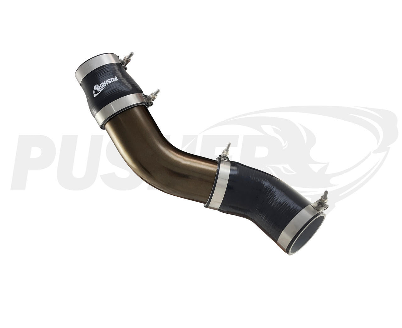 Pusher 3.5" MEGA Passenger Side Intercooler Tube 1994-2002 Dodge Cummins - Apollo Off-Road