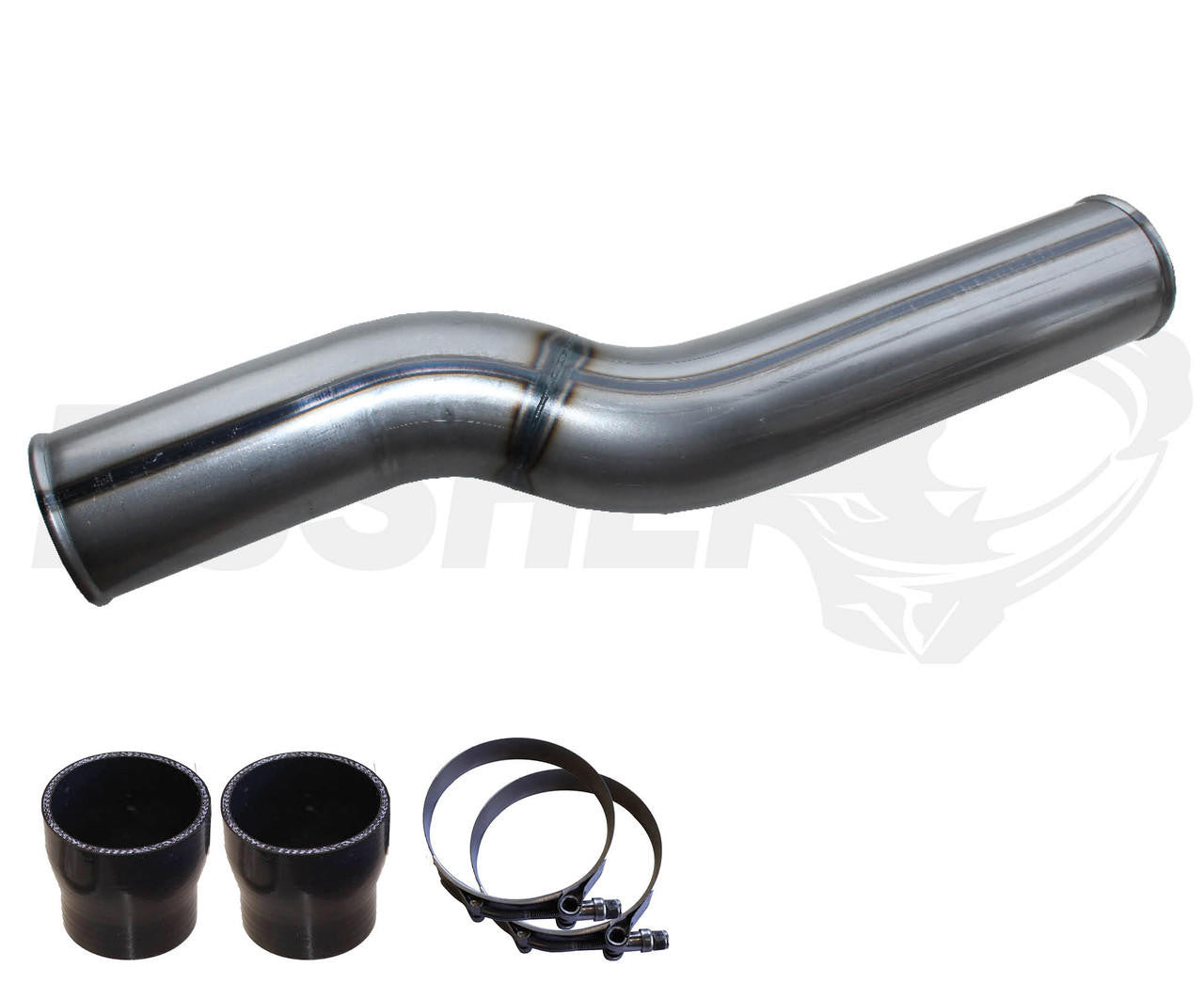 Pusher 3.5" MEGA Passenger Side Intercooler Tube 2003-2007 Dodge Cummins - Apollo Off-Road