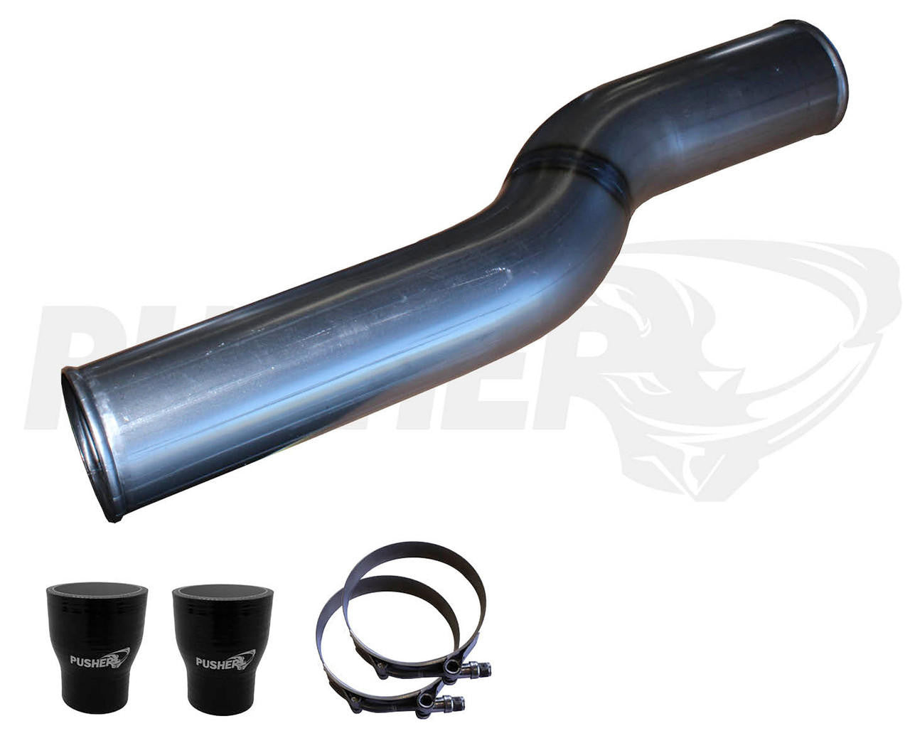 Pusher 3.5" MEGA Passenger Side Intercooler Tube 2007.5-2009 Dodge Cummins - Apollo Off-Road