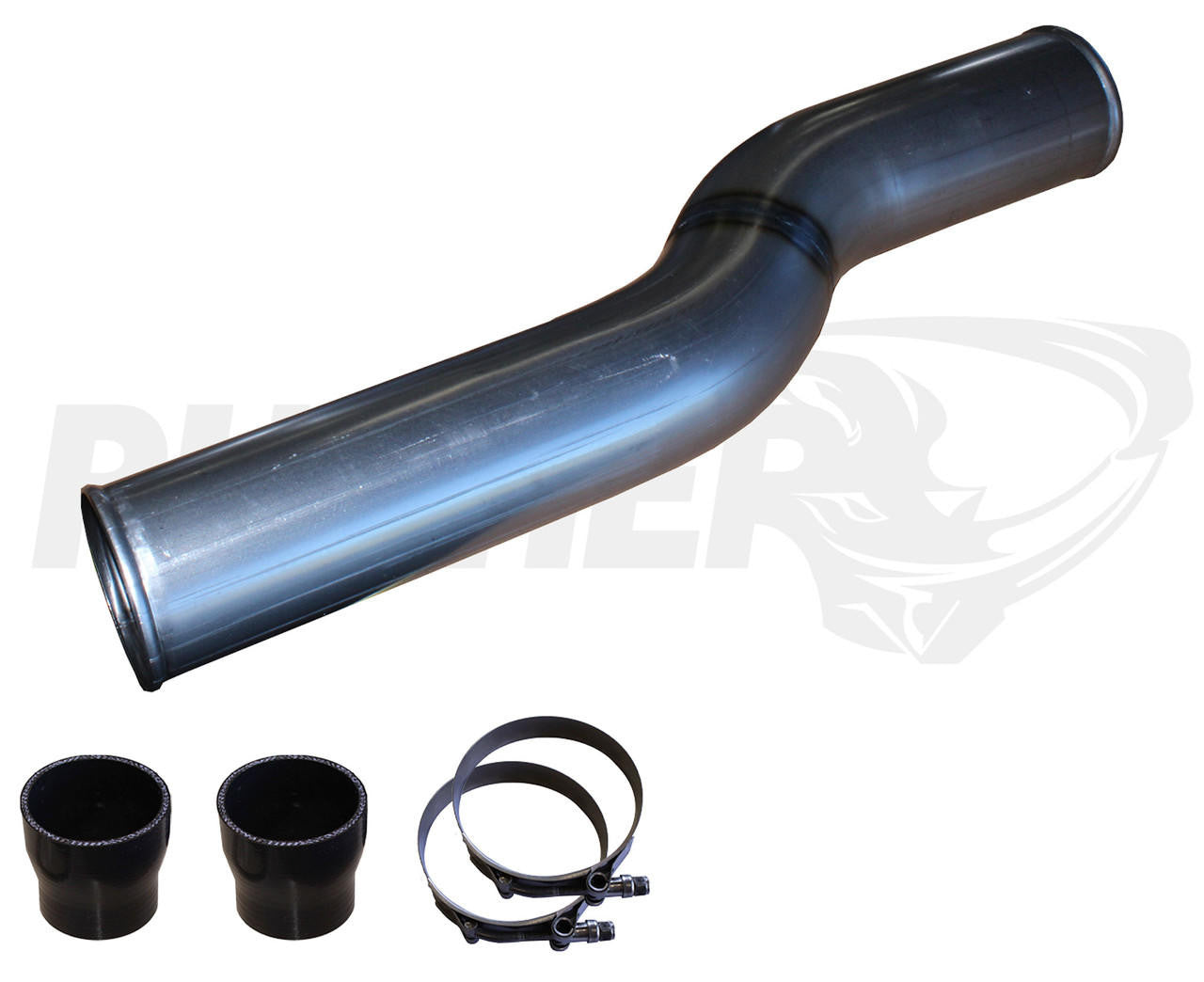 Pusher 3.5" MEGA Passenger Side Intercooler Tube 2010-2012 Dodge Cummins - Apollo Off-Road