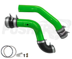 Pusher 3" Hot & Cold Side Charge Tubes for 2011-14 Ford F250-350 6.7L Powerstroke w- Throttle Valve Adapter - Apollo Off-Road