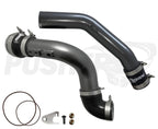 Pusher 3" Hot & Cold Side Charge Tubes for 2017+ Ford F250-350 6.7L Powerstroke w- Throttle Valve Adapter - Apollo Off-Road