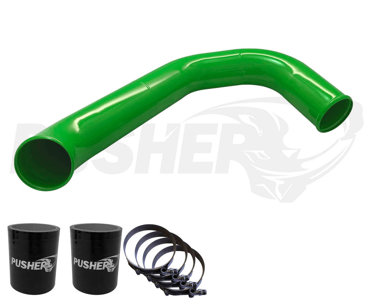 Pusher 3" Passenger Side Charge Tube for 2008-2010 Ford F250-350 6.4L Powerstroke - Apollo Off-Road