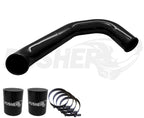 Pusher 3" Passenger Side Charge Tube for 2008-2010 Ford F250-350 6.4L Powerstroke - Apollo Off-Road