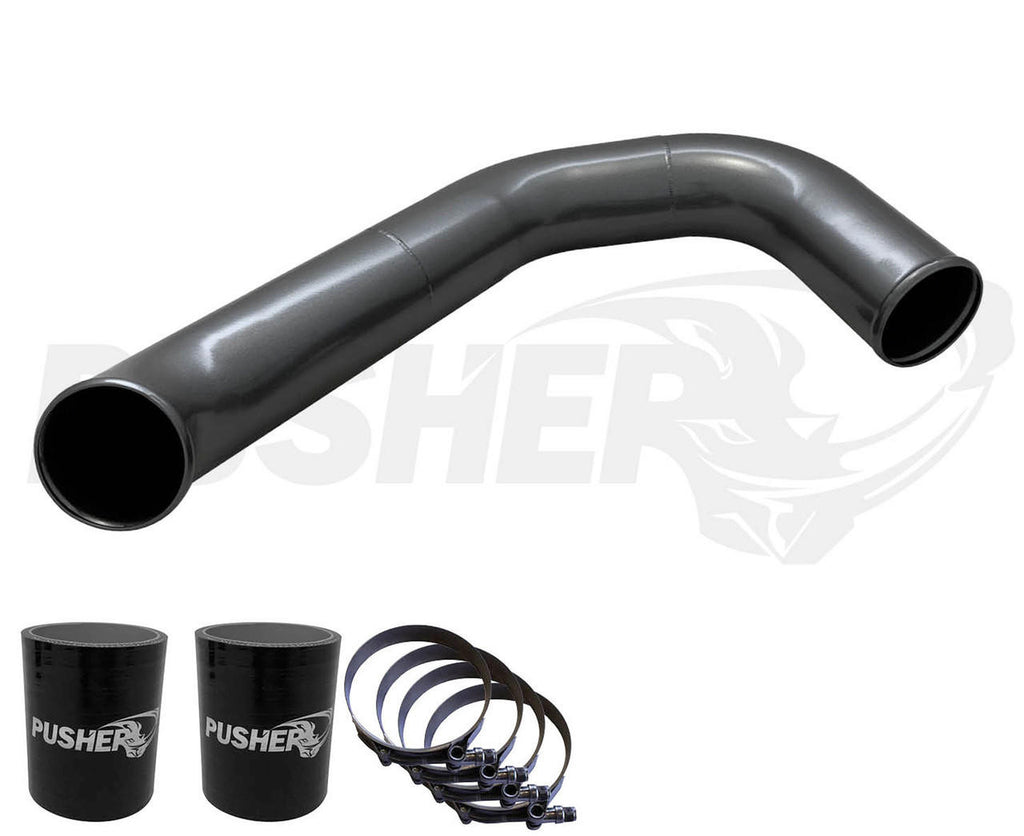 Pusher 3" Passenger Side Charge Tube for 2008-2010 Ford F250-350 6.4L Powerstroke - Apollo Off-Road