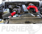 Pusher Front Mount Cold Air Intake System for 1989-1991 Dodge Cummins - Apollo Off-Road