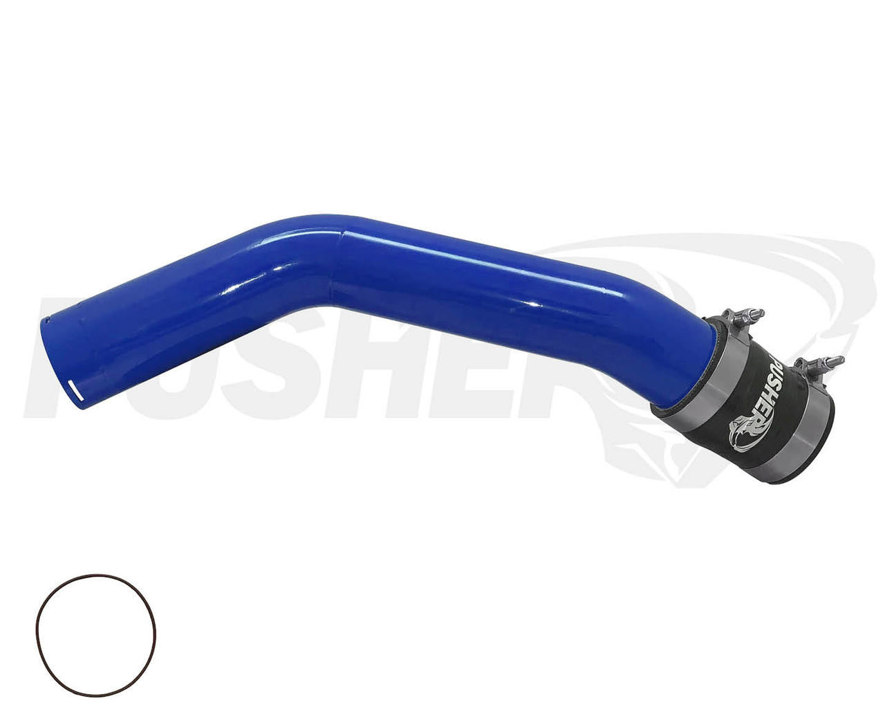 Pusher HD 3" Hot Side Charge Tube for 2015+ Ford F250-350 6.7L Powerstroke - Apollo Off-Road