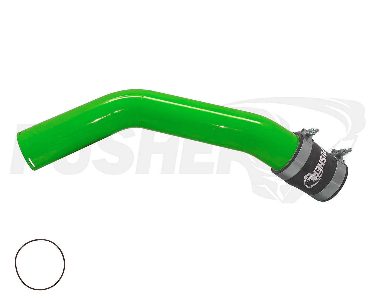 Pusher HD 3" Hot Side Charge Tube for 2015+ Ford F250-350 6.7L Powerstroke - Apollo Off-Road