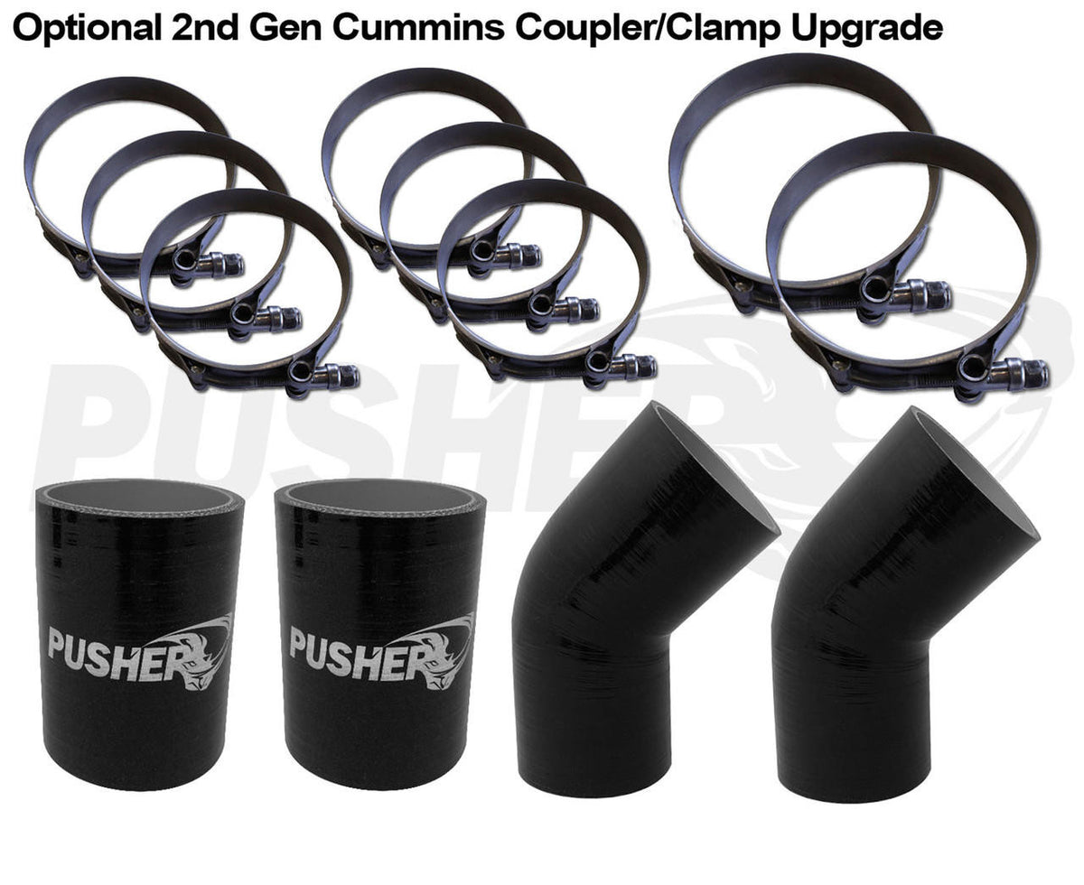 Pusher Heavy Duty Coupler-Clamp Upgrade for 1994-2002 Dodge Cummins Trucks - Apollo Off-Road