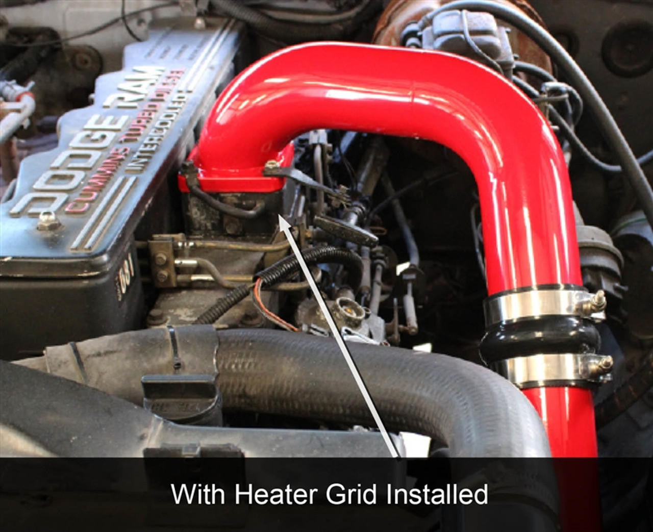 Pusher Intake System for 1991.5-1993 Dodge Cummins 12v - Apollo Off-Road