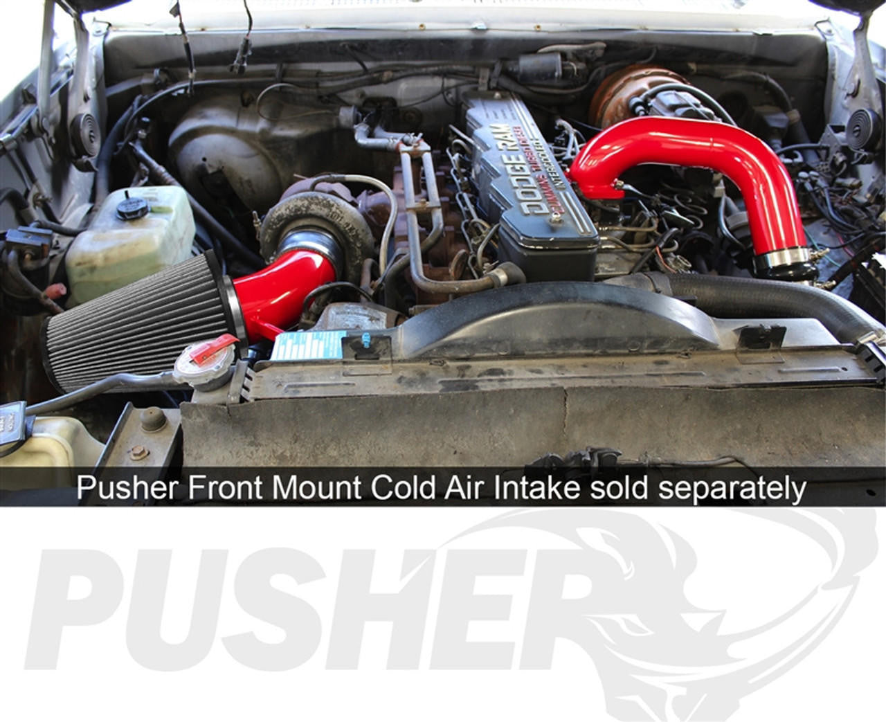 Pusher Intake System for 1991.5-1993 Dodge Cummins 12v - Apollo Off-Road