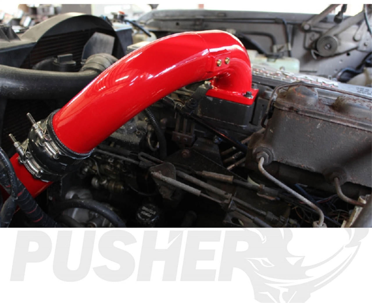 Pusher Intake System for 1991.5-1993 Dodge Cummins 12v - Apollo Off-Road