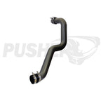 Pusher Max 3" Driver-side Charge Tube for 2004.5-10 Duramax LLY - LBZ - LMM Trucks - Apollo Off-Road