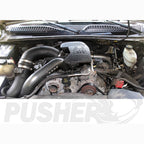 Pusher Max 3" Driver-side Charge Tube for 2004.5-10 Duramax LLY - LBZ - LMM Trucks - Apollo Off-Road