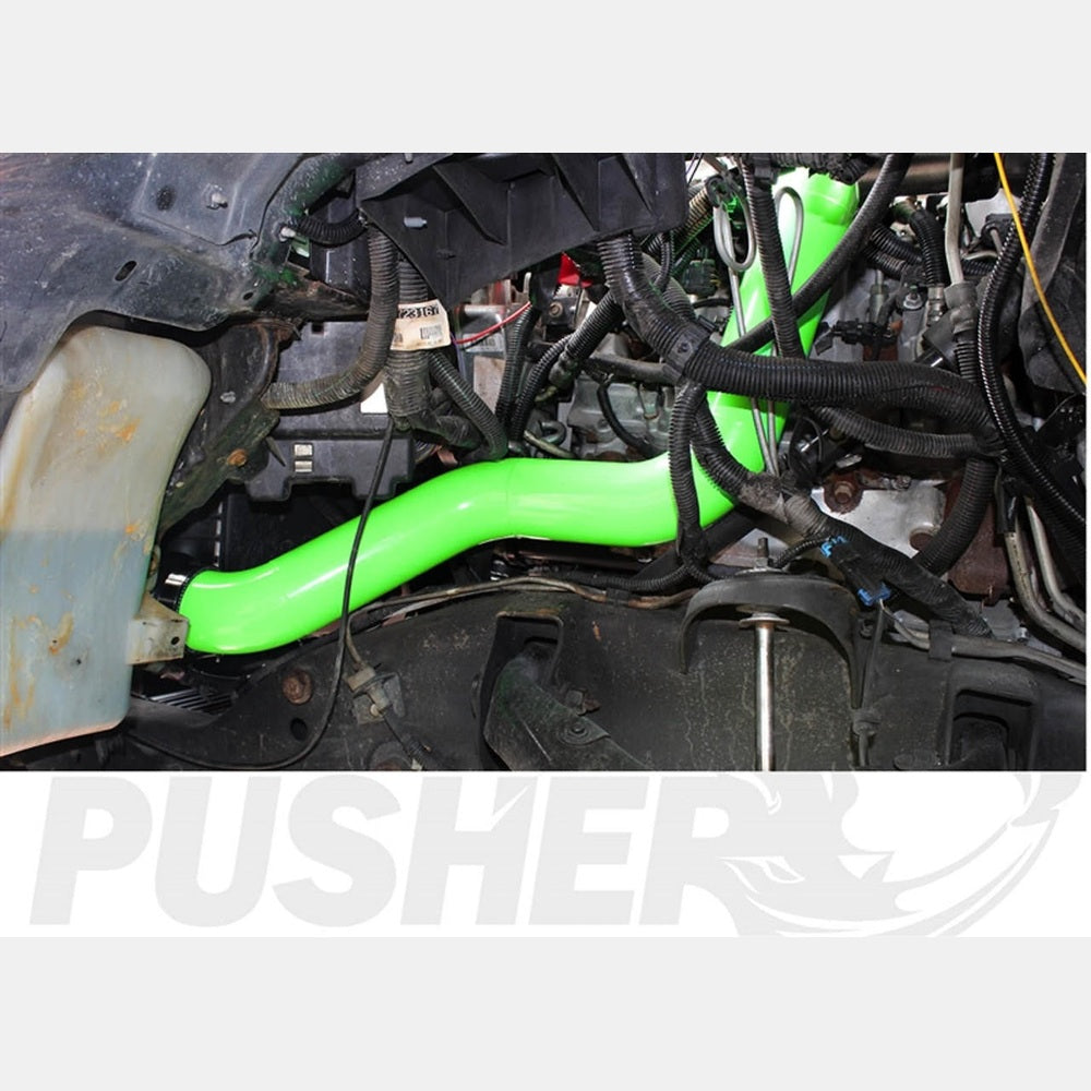 Pusher Max 3" Driver-side Charge Tube for 2004.5-10 Duramax LLY - LBZ - LMM Trucks - Apollo Off-Road