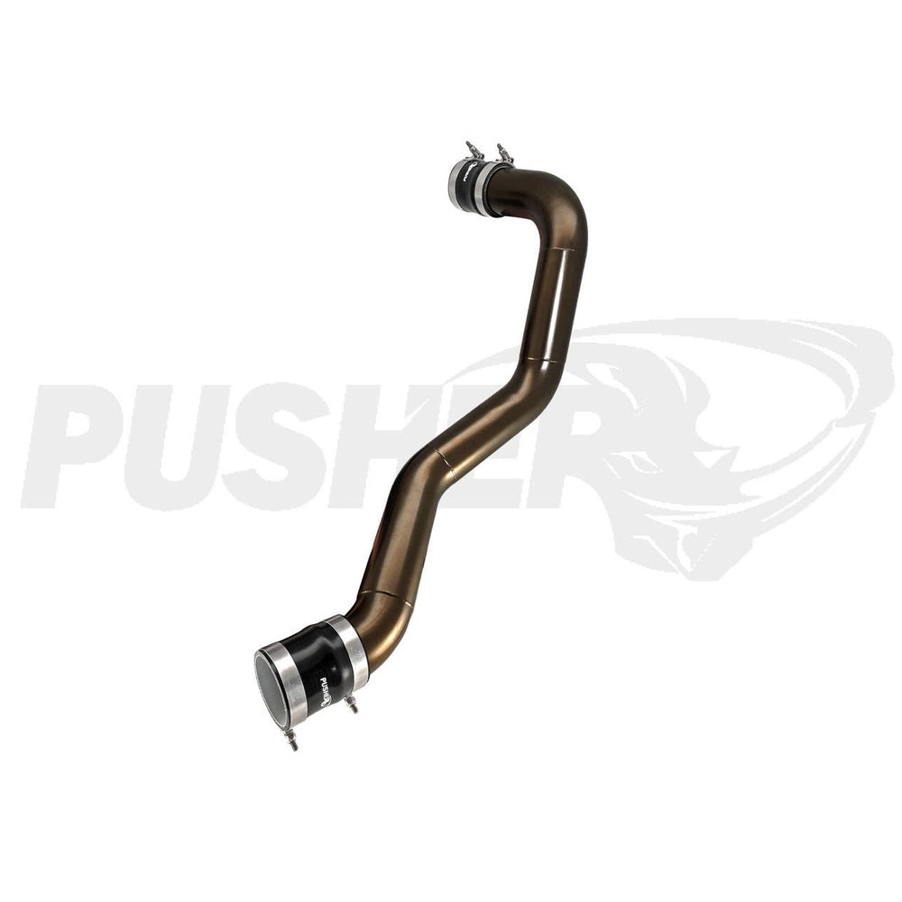 Pusher Max 3" Driver-side Charge Tube for 2004.5-10 Duramax LLY - LBZ - LMM Trucks - Apollo Off-Road