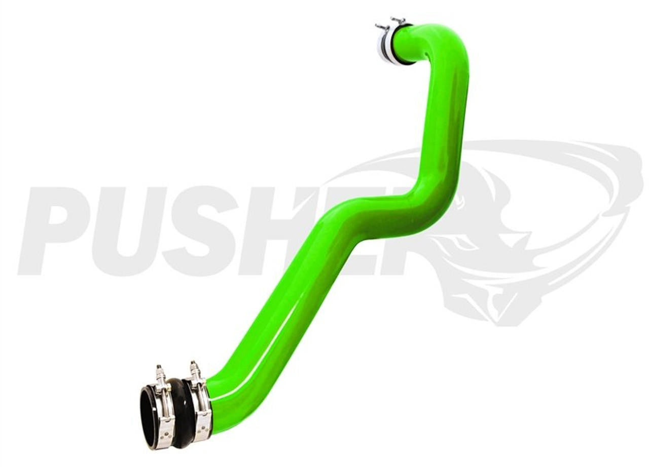 Pusher Max 3" Driver-side Charge Tube for 2011-2016 Duramax LML Trucks - Apollo Off-Road