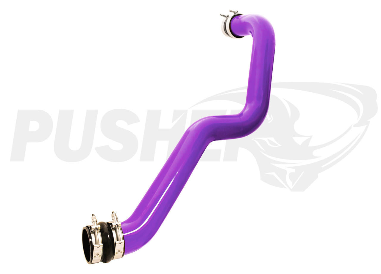 Pusher Max 3" Driver-side Charge Tube for 2011-2016 Duramax LML Trucks - Apollo Off-Road