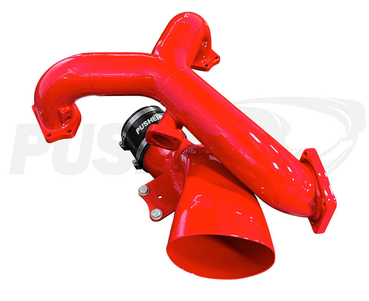 Pusher Powerflow Intake Manifold - Turbo Inlet Package for 2015-2019 Ford 6.7L Powerstroke Equipped Trucks - Apollo Off-Road